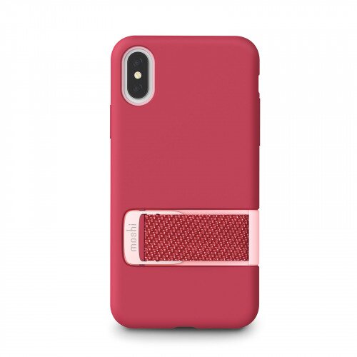 Moshi Capto Slim Case with MultiStrap for iPhone XS/X - Raspberry Pink
