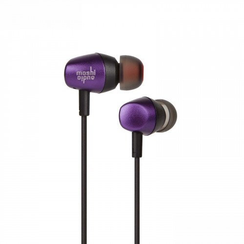 Moshi Mythro Earbuds with Mic and Strap - Tyrian Purple