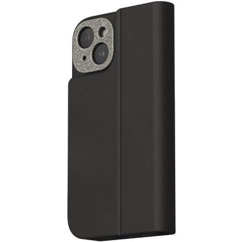 Moshi Overture Case with Detachable Wallet (MagSafe) for iPhone 15 - Midnight Black