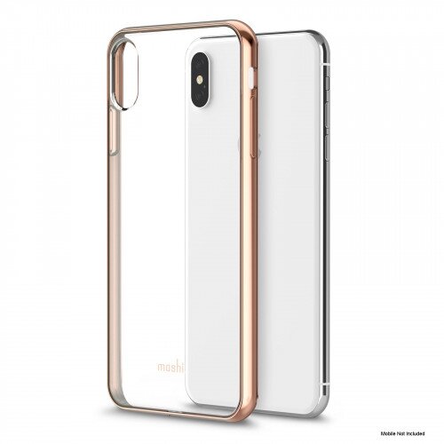 Moshi Vitros Clear Case for iPhone XS Max - Champagne Gold