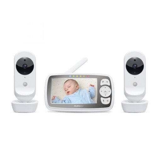 Motorola MBP483XL-2 4.3" Video Baby Monitor Twin Set