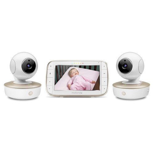 Motorola MBP50-G2 5" Video Baby Monitor with Two Cameras