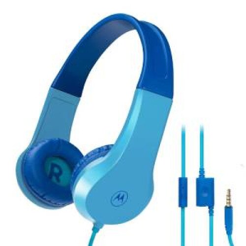 Motorola Moto JR200 Kids Over-Ear Headphones - Light Blue