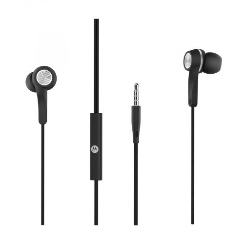 Motorola Pace 120 In-Ear Wired Headphones - Black