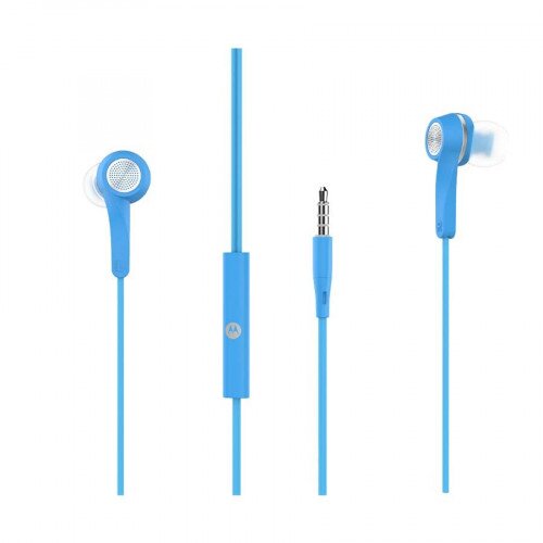 Motorola Pace 120 In-Ear Wired Headphones - Blue