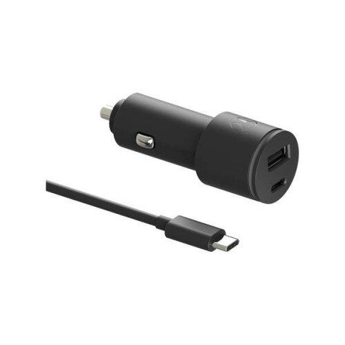 Motorola TurboPower Share 45W Car Charger with USB-C Data Cable
