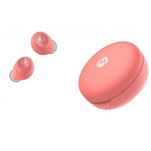 Motorola VerveBuds 250 True Wireless Headphones - Coral