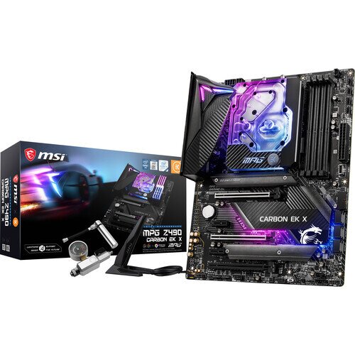 MSI MPG Z490 Carbon EK X Motherboard