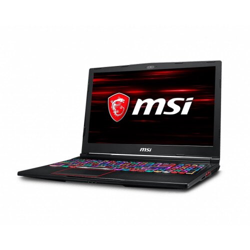 MSI GE63 15.6" Raider 9SX RTX Gaming Laptop - 256GB NVMe SSD + 1TB - 16GB DDR4 - NVIDIA GeForce RTX 2060 - Aluminium Black