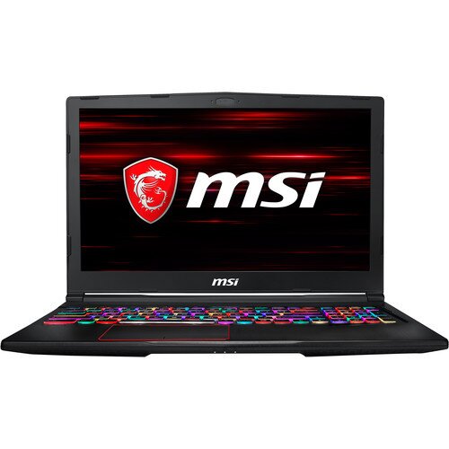MSI GE63 Raider RGB Gaming Laptop - NVIDIA GeForce GTX 1060 - 128GB M.2 SATA + 1TB