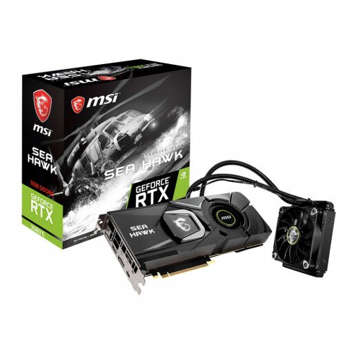MSI GeForce RTX 2080 Ti SEA HAWK X Graphics Card