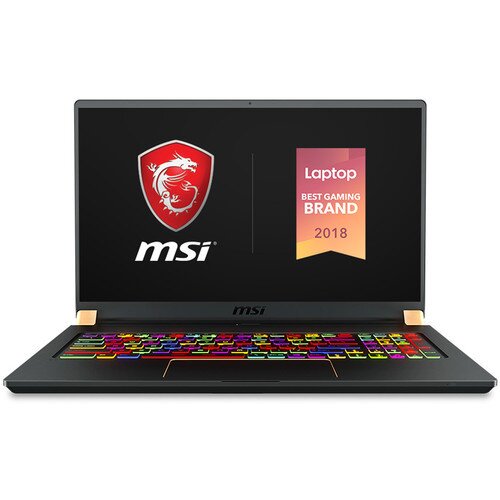 MSI GS75 Stealth 17.3” 8SX Gaming Laptop - 16GB DDR4 - 256GB NVMe SSD - NVIDIA GeForce RTX 2080 (Max-Q) - 8G GDDR6 - Windows 10 Pro
