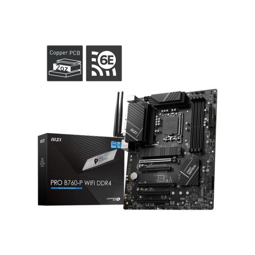 MSI PRO B760-P WIFI DDR4 Motherboard