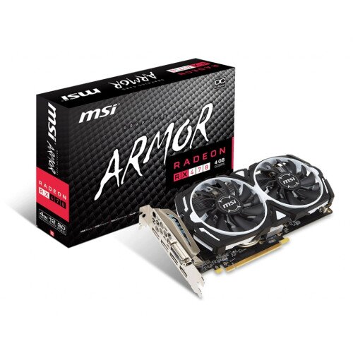 MSI Radeon RX 470 ARMOR 4G OC Graphics Card