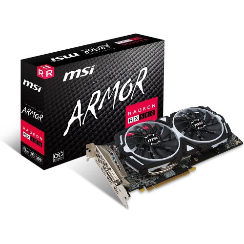 MSI Radeon RX 580 ARMOR 8G OC Graphics Card