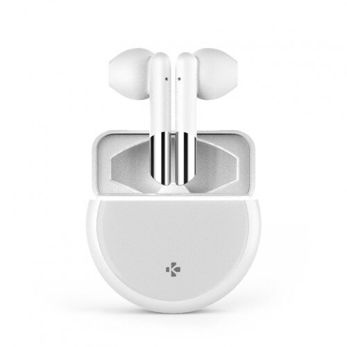 MyKronoz Zebuds Pro Tws Earbuds With Wireless Charging Case - Silver