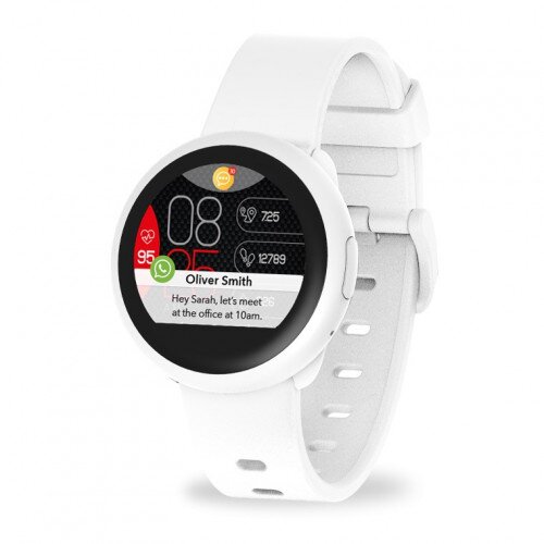 MyKronoz ZeRound3 Lite Stylish Smartwatch for your Active Lifestyle - White