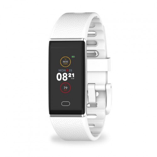 MyKronoz ZeTrack Slim and Full-Featured HR Activity Tracker - White