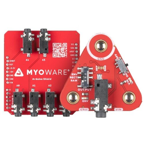 Advancer Technologies Myoware 2.0 Link & Arduino Shields