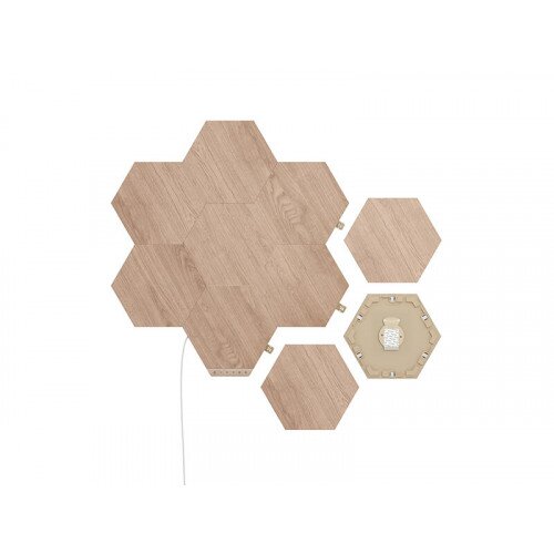 Buy Nanoleaf Elements Smart Lighting Wood Look Hexagons online in ...
