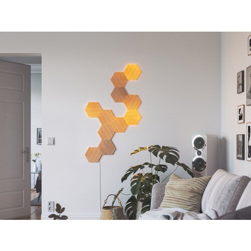 Buy Nanoleaf Elements Smart Lighting Wood Look Hexagons online in ...