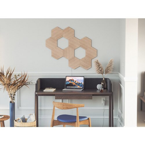 Buy Nanoleaf Elements Smart Lighting Wood Look Hexagons online in ...