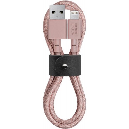 NATIVE UNION Belt Cable (USB-A to Lightning) - Rose