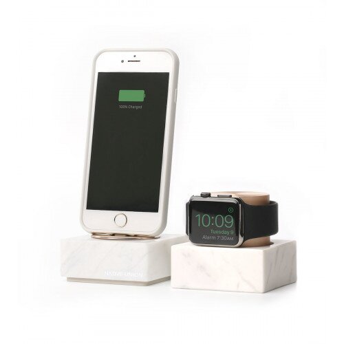 NATIVE UNION Dock Marble Collection - White