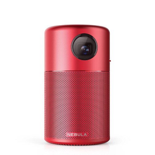 Nebula Capsule Smart Portable Movie Projector - Red