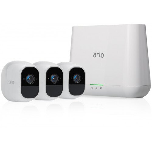 Arlo Pro 2 Smart Security System with 3 Cameras