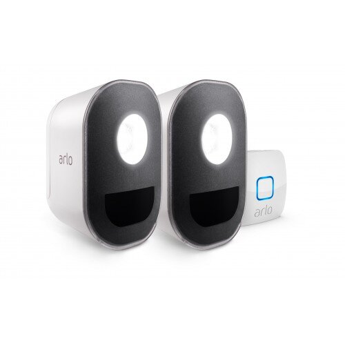 Arlo Security Light System with 2 Wire-Free Smart Lights