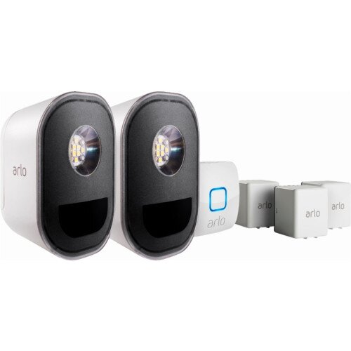 Arlo Security Light System with 2 Wire-Free Smart Lights (ALS1102B)