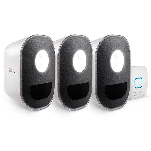 Arlo Security Light System with 3 Wire-Free Smart Lights