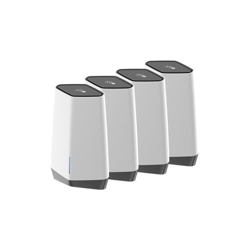 NETGEAR AX6000 Tri-Band Orbi Pro WiFi 6 Mesh System - 4 Pack