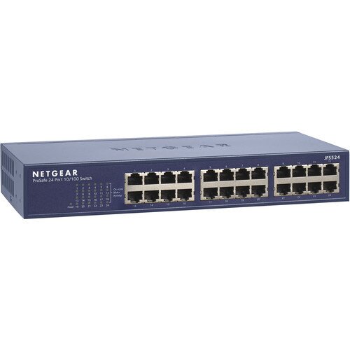 NETGEAR ProSAFE 24-port Fast Ethernet Switch
