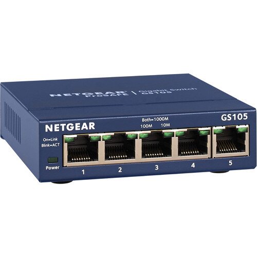 NETGEAR ProSafe 5-Port Gigabit Switch - GS105