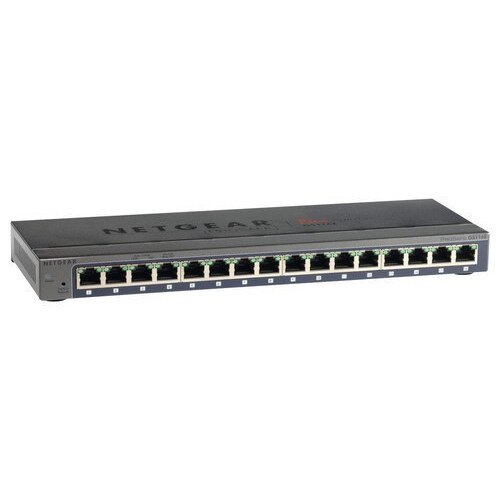 NETGEAR ProSafe Plus 16-Port Gigabit Ethernet Switch
