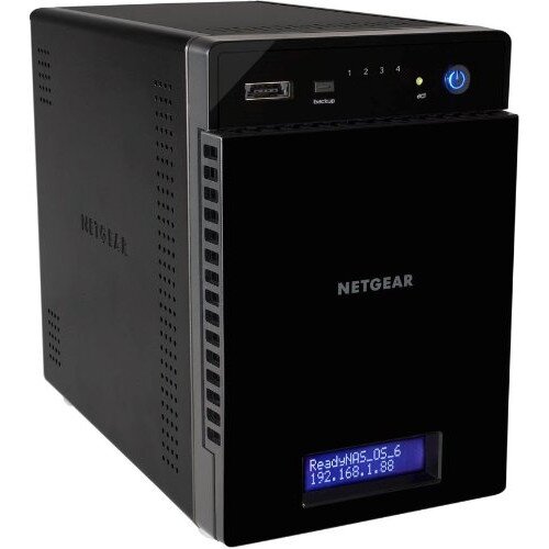 NETGEAR ReadyNAS 314 4-Bay Network Attached Storage - Small Business Desktop - 8TB