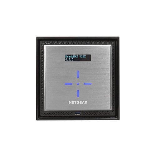 NETGEAR ReadyNAS 524X Premium Performance Business Data Storage - 24TB Desktop