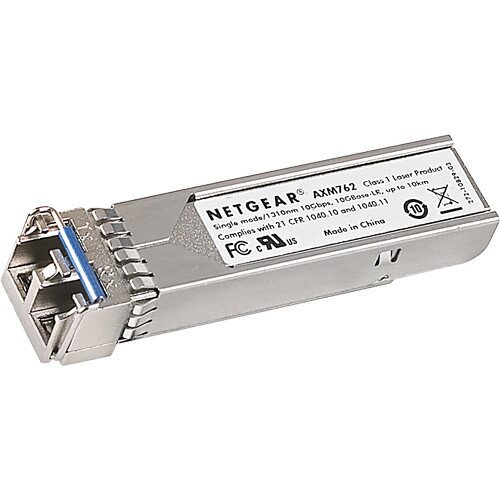 NETGEAR SFP+ Transceiver 10GBase-LR (AXM762) for Single Mode 9/125µm Fiber