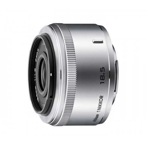 Nikon 1 NIKKOR 18.5mm f/1.8 Lens - Silver