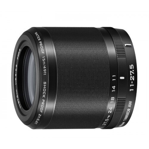 Nikon 1 NIKKOR AW 11-27.5mm f/3.5-5.6 Lens - Black