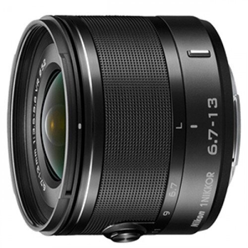 Nikon 1 NIKKOR VR 6.7-13mm f/3.5-5.6 Lens - Black