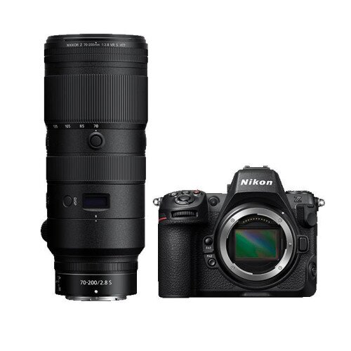 Nikon Z 8 Mirrorless Camera - Body Only - NIKKOR Z 70-200mm f/2.8 VR S