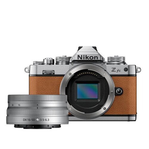 Nikon Z fc Mirrorless Camera - 16-50mm Kit - Amber Brown