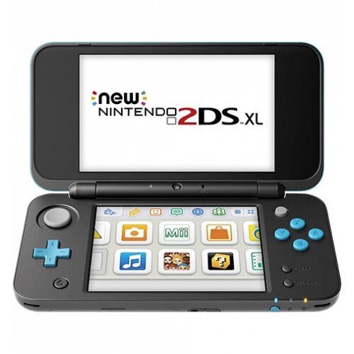Nintendo 2DS XL - Black + Turquoise