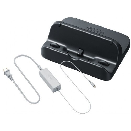 Nintendo AC Adapter + Charging Cradle Bundle (Wii U GamePad)