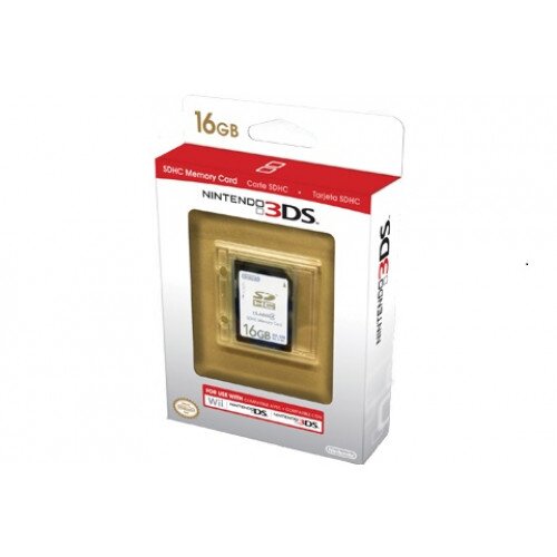 Nintendo SD Memory Card (Wii U, Wii, Nintendo 2DS, 3DS XL, 3DS) - 16GB