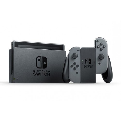 Nintendo Switch with Gray Joy‑Con (2019)