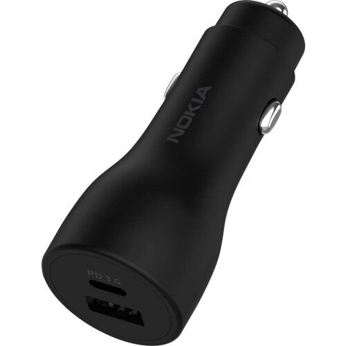 Nokia Fast Car Charger 18W with Cable